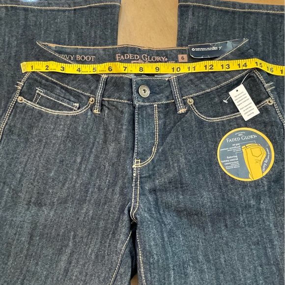 2/$15 🍀NWTS Faded Glory Jeans 6p see pictures make a bundle & send your offer - Picture 3 of 7